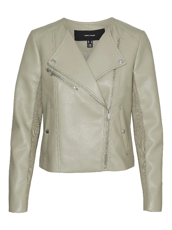 Vero Moda Riley Rio Short Coated Jacket, Laurel Oak Women's weekend jackets