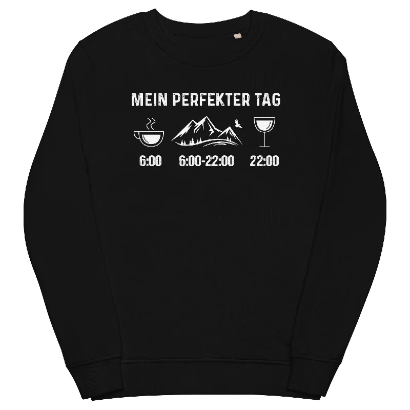 Mein Perfekter Tag - Unisex Premium Organic Sweatshirt Hoodie Sweatshirt Set