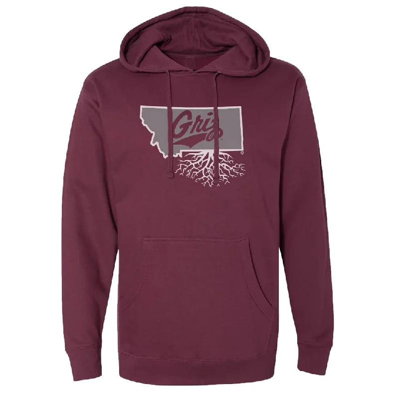 UM Griz Signature Midweight Pullover Hoodie (Unisex) Cozy Hoodies & Sweatshirts