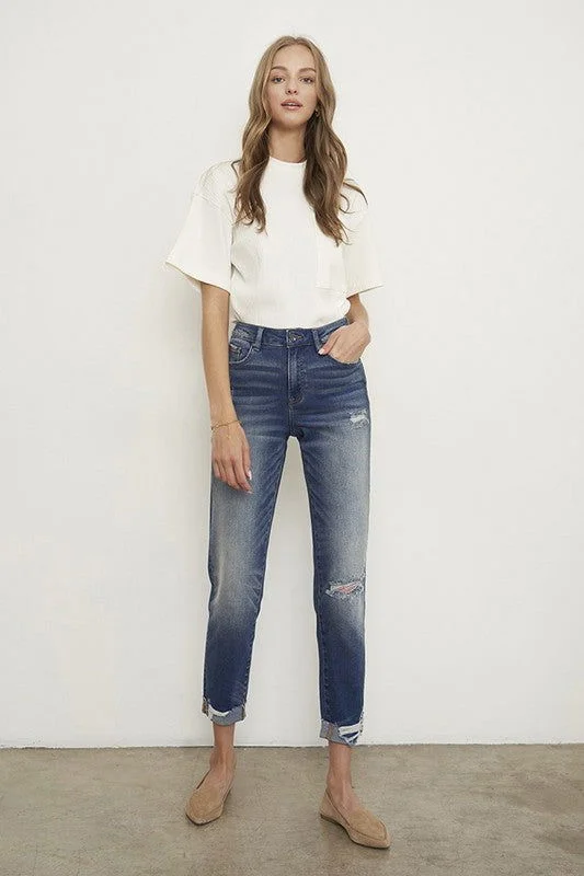 Insane Gene Relaxed Boyfriend Jeans