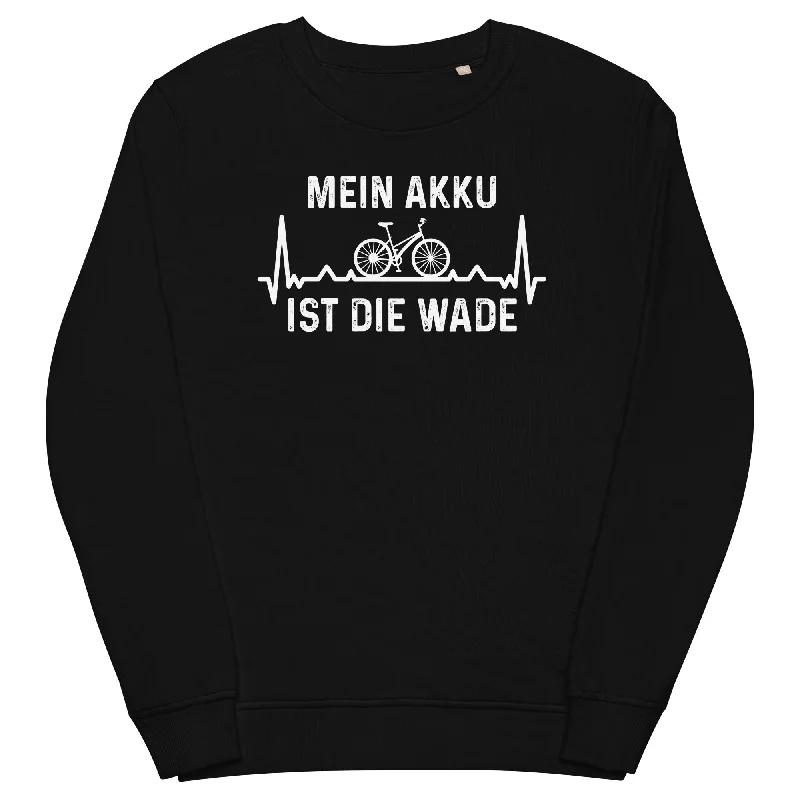 Mein Akku Ist Die Wade 1 - Unisex Premium Organic Sweatshirt Soft Cotton Hoodie