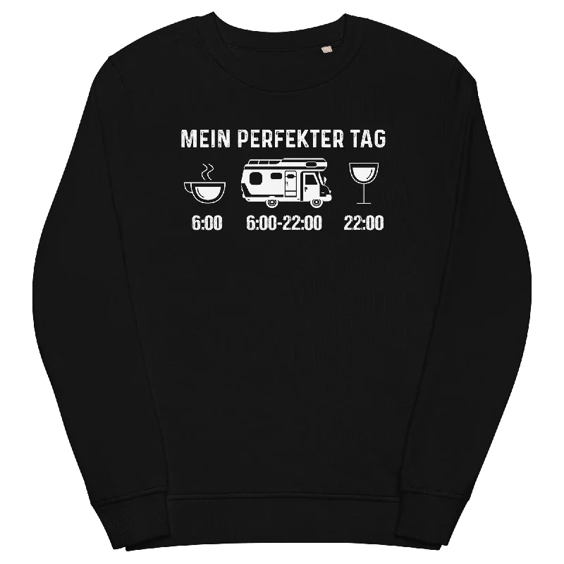 Mein Perfekter Tag - Unisex Premium Organic Sweatshirt High-neck Sweatshirt Hoodie