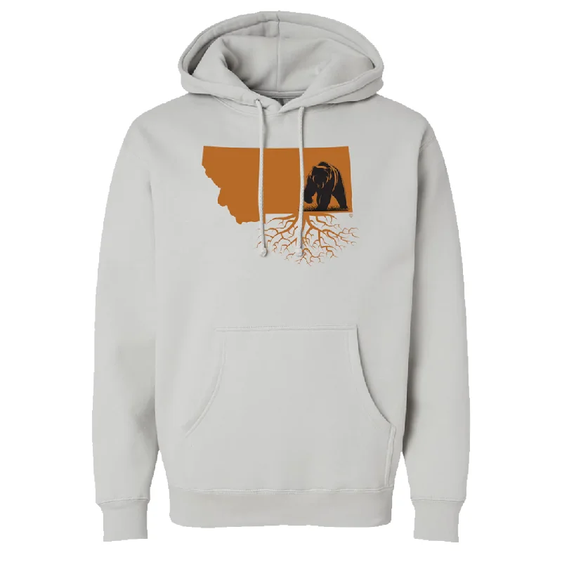 MT Roots Bear Heavyweight Pullover Hoodie (Unisex) Classic Women’s Sweatshirt