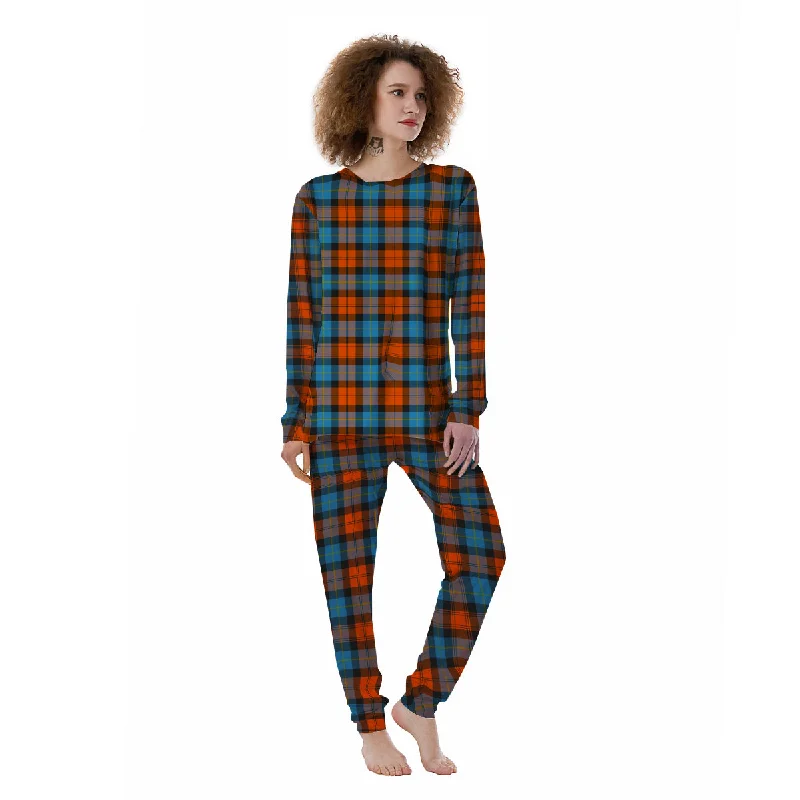 Tartan Western Print Pattern Women's Pajamas Camisole pajama sets