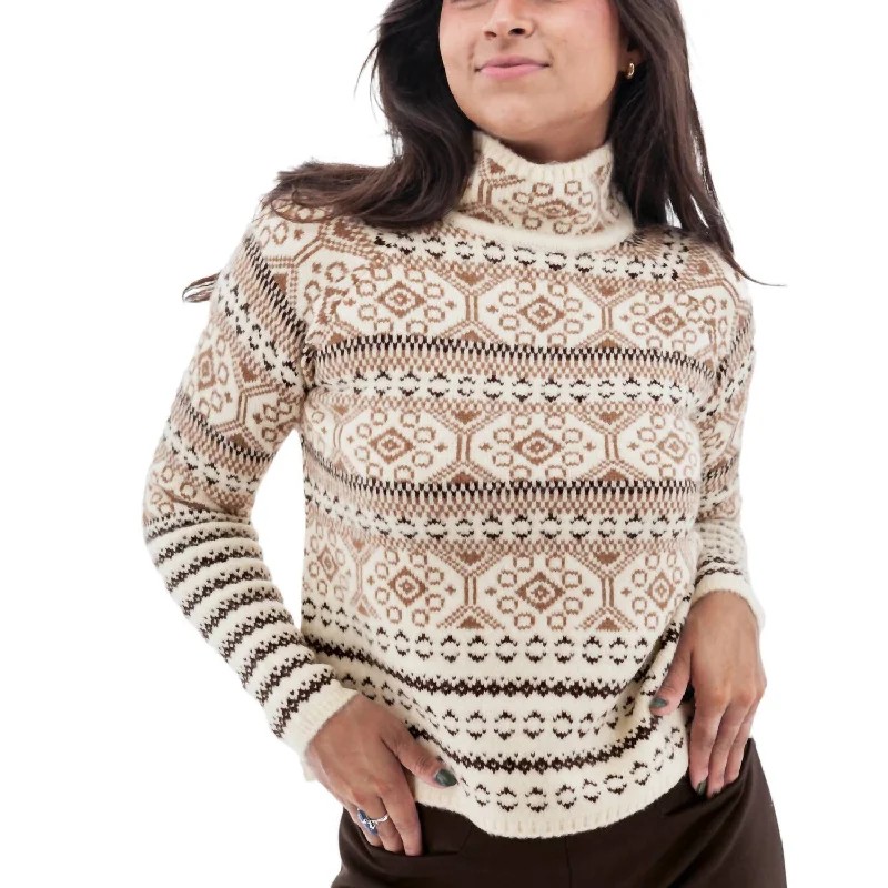 Melrose Sweater In Egret Streetwear sweaters