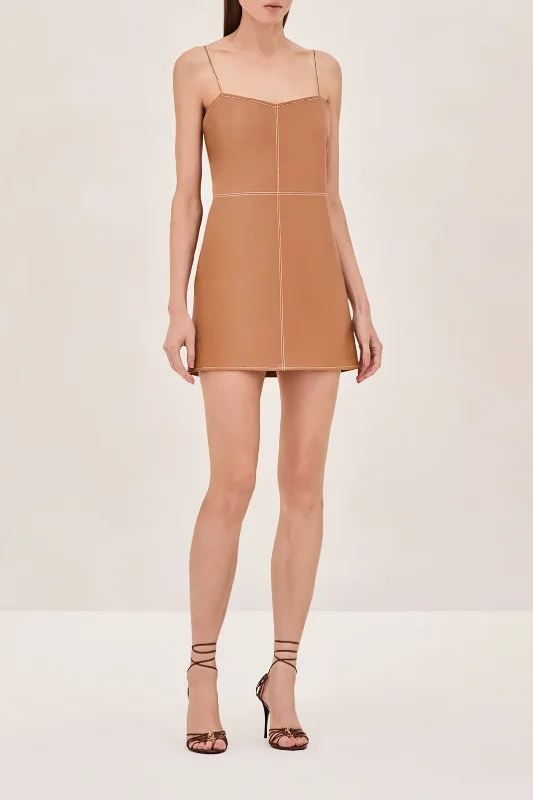 Amery Short Dress | Saddle Cocktail mini dresses