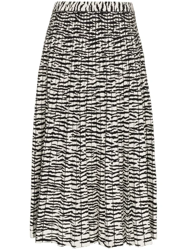 tiger print pleated skirt Petite unclassified skirts