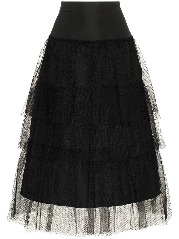 mesh lace skirt Date night unclassified skirts