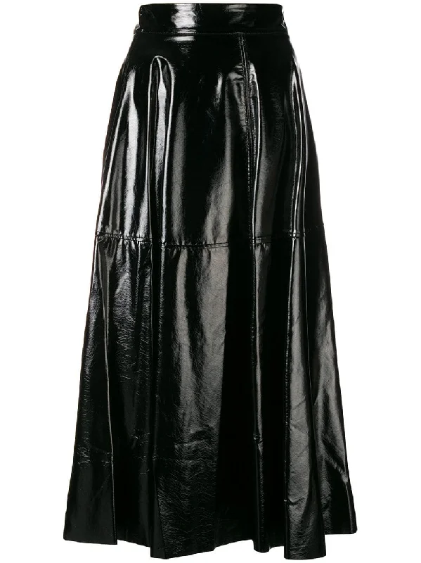 vinyl flared skirt Graduation unclassified skirts