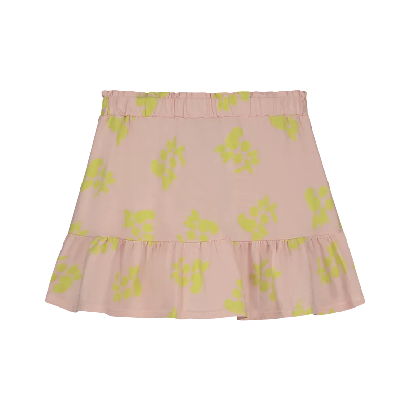 BONMOT LIGHT PINK LOGO PRINT SKIRT Flowy unclassified skirts