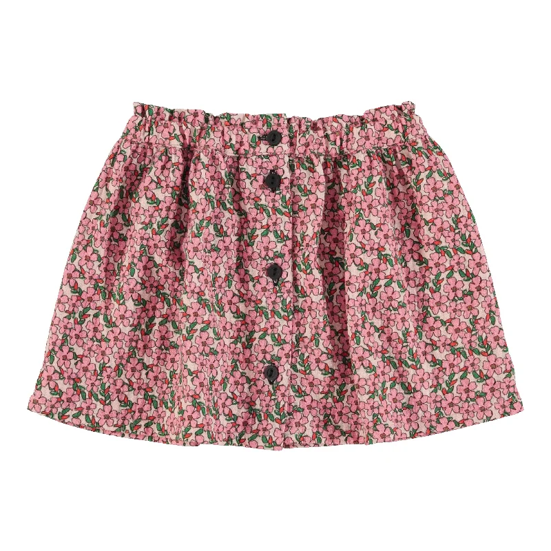 PIUPIUCHICK PINK FLOWER  SKIRT Summer unclassified skirts