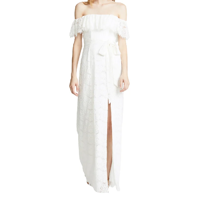 YUMI KIM Women's White Maribella Maxi #DR18093 NWT Corset maxi dresses