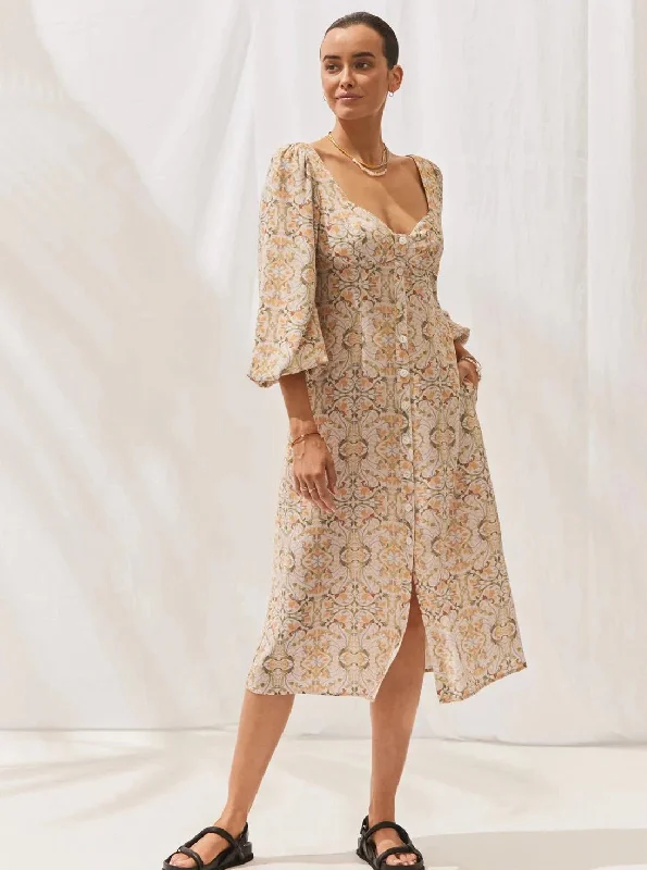 The Fleur Dress in Luzianes Floral Designer floral dresses