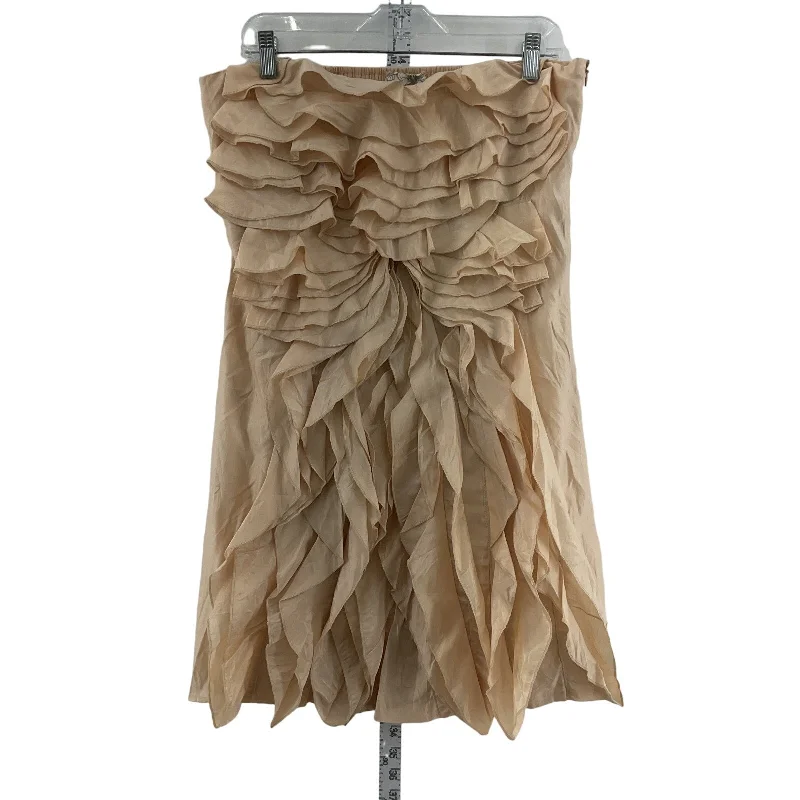 Ryu Beige Mini Dress L - NWT, Cotton/Polyester, Women's Sexy Mini Skirt