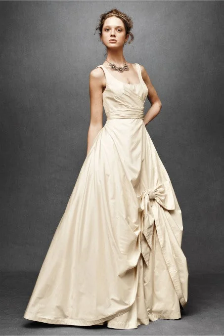 BHLDN Sweeping Taffeta Ball Gown Designer unclassified dresses