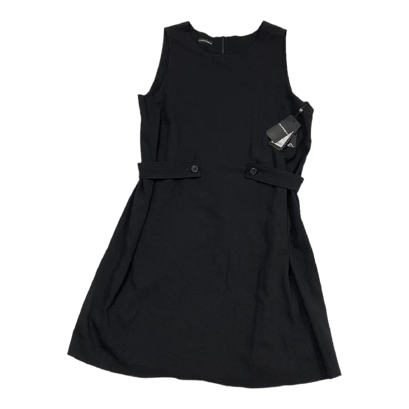 Black Dress Designer Emporio Armani, Size L Vacation unclassified dresses