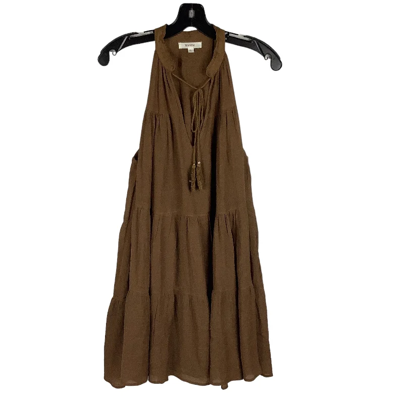 Brown Dress Casual Wishlist, Size S Party unclassified dresses