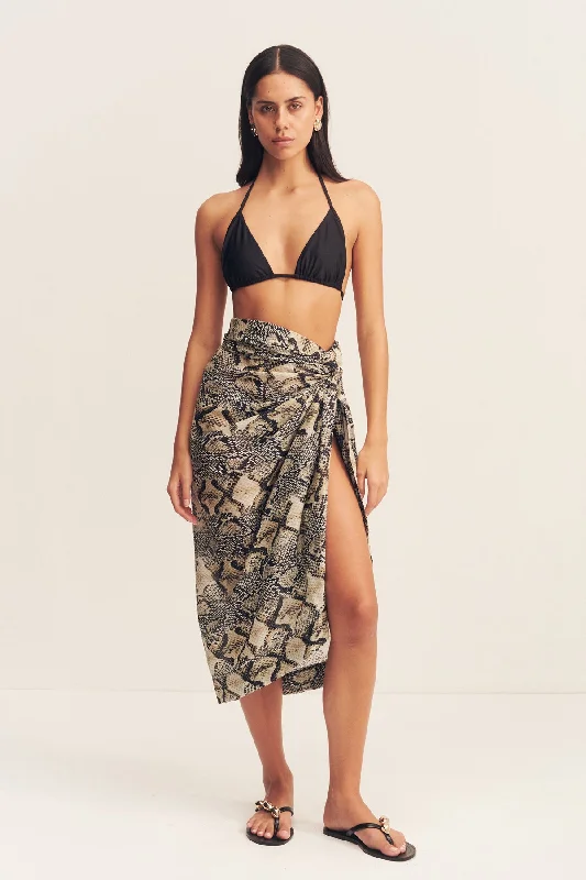 CEDAR SARONG High-low unclassified dresses