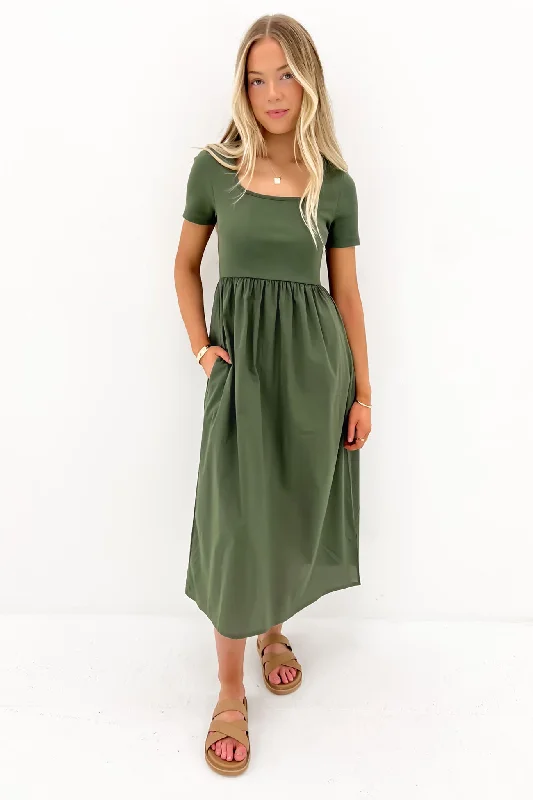 Ella Dress Khaki Best-selling unclassified dresses