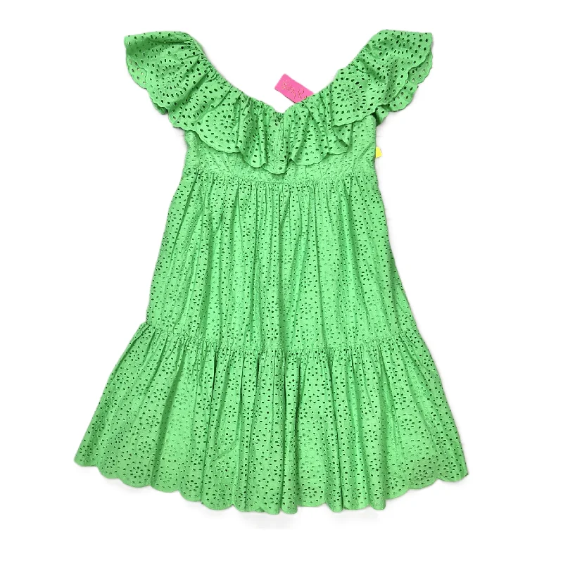 Green Dress Designer By Lilly Pulitzer, Size: Xs Comfortable unclassified dresses