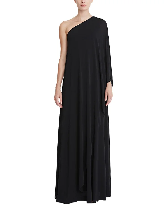 Halston Sylvie Gown Knitted unclassified dresses