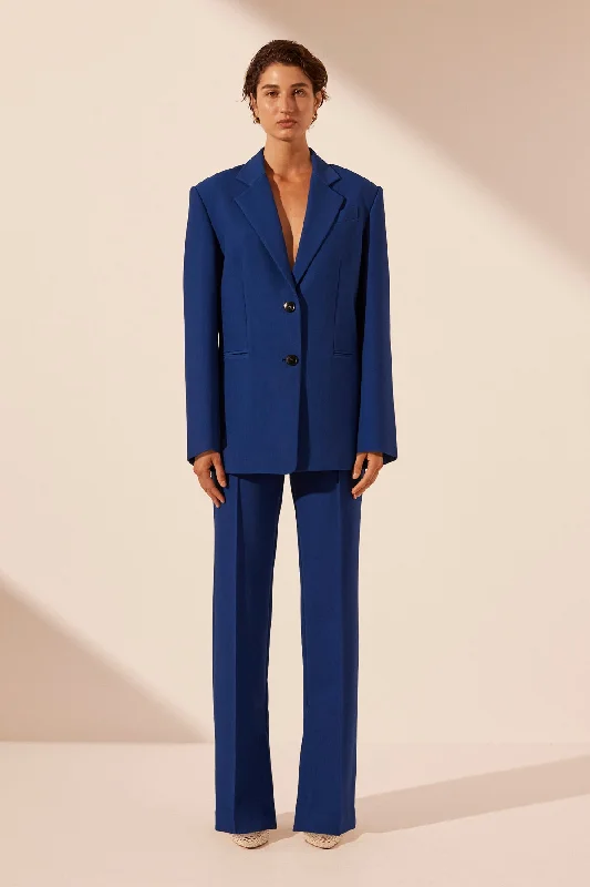 IRENA OVERSIZED TAILORED BLAZER - AZURE Boho unclassified dresses