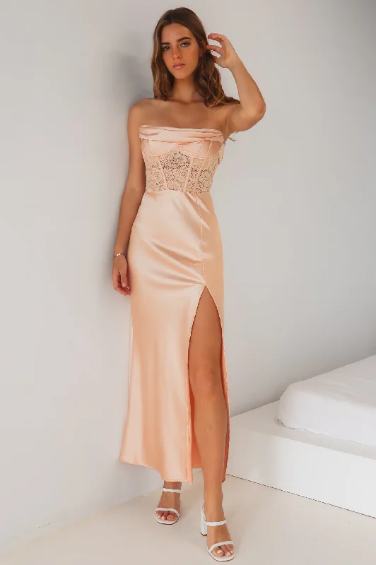 Jolene Formal Gown - Blush Knitted unclassified dresses