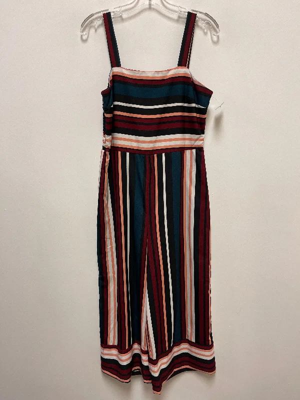 Jumpsuit By Japna In Striped Pattern, Size: L Breathable unclassified dresses