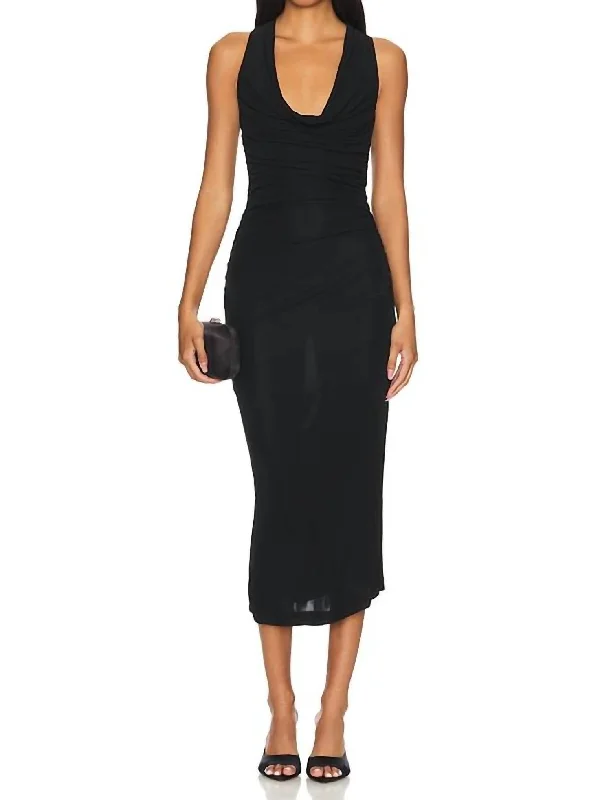 Kahlo Dress In Black High-end unclassified dresses