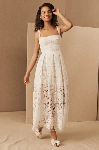 BHLDN Sabina Musayev Ariana Dress Lace unclassified dresses