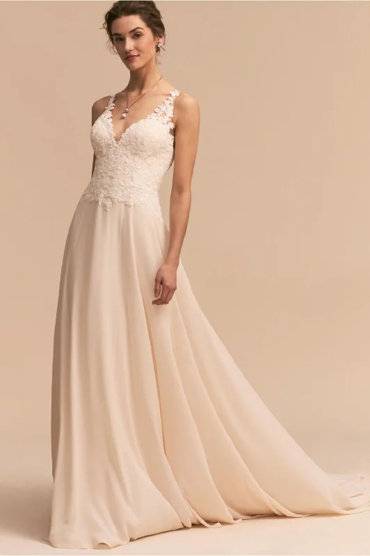 BHLDN Whispers & Echoes Kirsten Gown Backless unclassified dresses