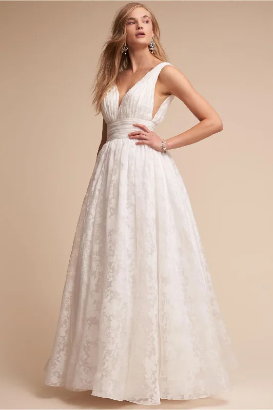 BHLDN Winslow Gown Terani Couture Tiered unclassified dresses