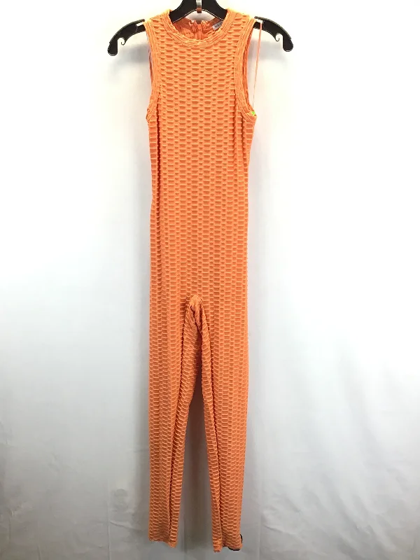 Orange Jumpsuit Fashion Nova, Size Xs Short unclassified dresses