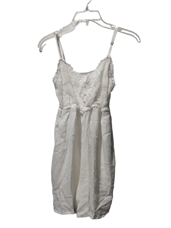 White Romper Coco + Jaimeson, Size S Elegant evening unclassified dresses